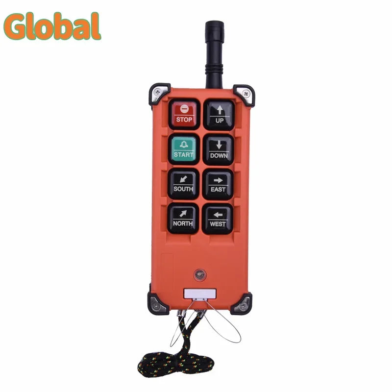 Brazil Warehouse Shipment F21-E1B 6 Buttons Single Speed ACDC12-440V Industrial Remote Control