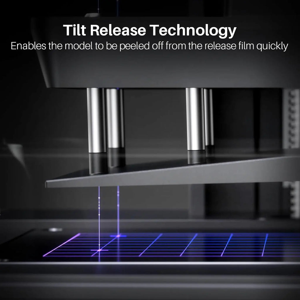 ELEGOO MARS 5 ULTRA 9K MSLA Resin 3D Printer with Auto Leveling and AI Smart Camera, High Speed Printing Size 153.36×77.76×165mm