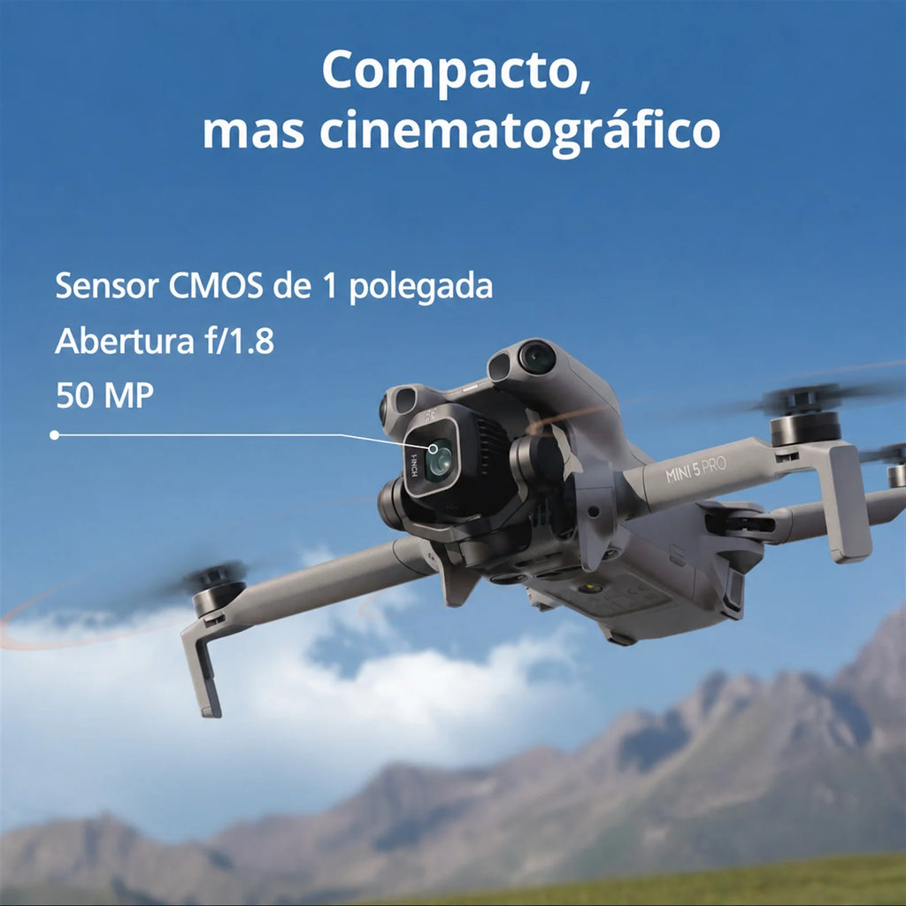 D J I Mini 5 Pro Fly More Combo (Dji Rc2), 4X Drone