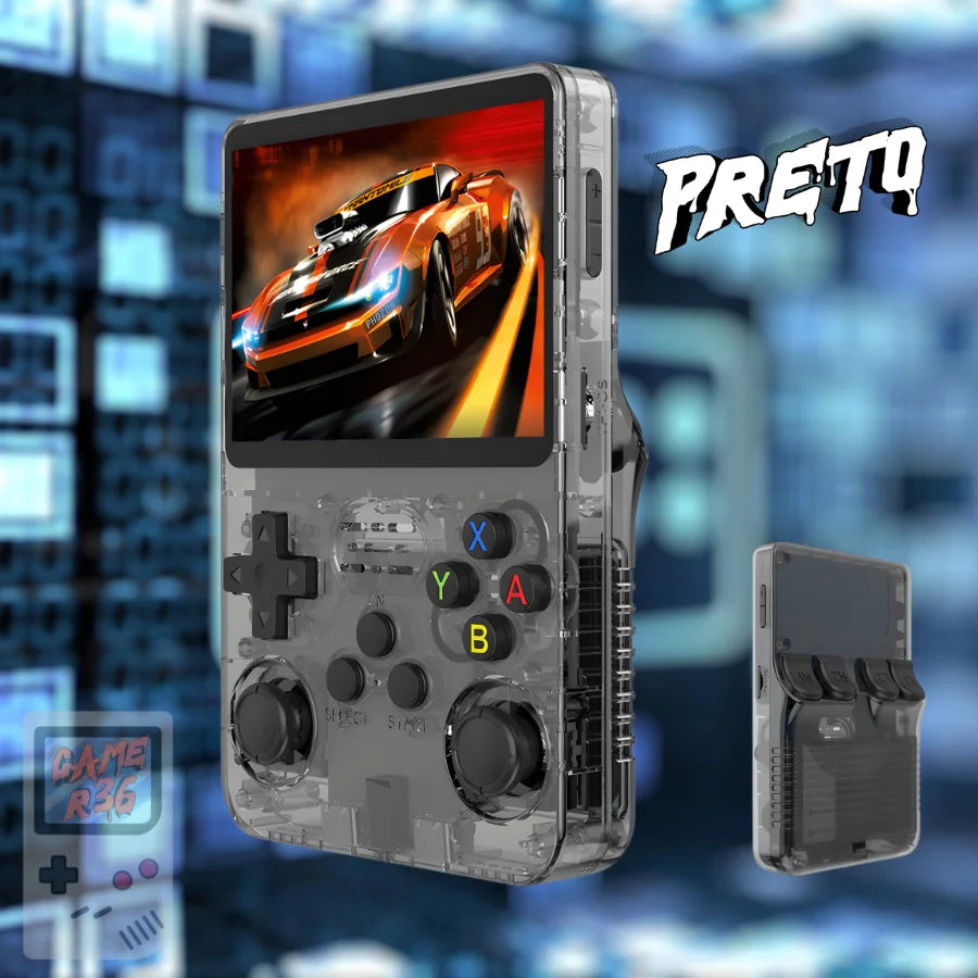 CONSOLE PORTABLE RETRACTION R36S + 15.000 CLASSIC GAMES IN A JUST DEVICE!