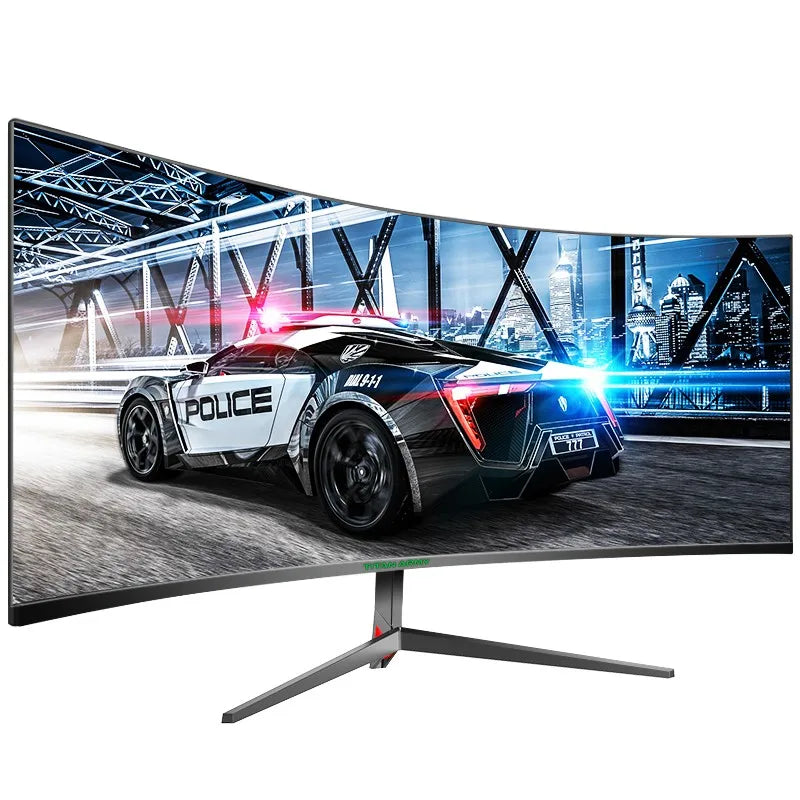 TITAN ARMY 30 inch 2K 200Hz Curved Gaming Monitor 21:9 2560x1080 Ultra Wide Ultra Slim Screen FREESYNC VESA Metal Black