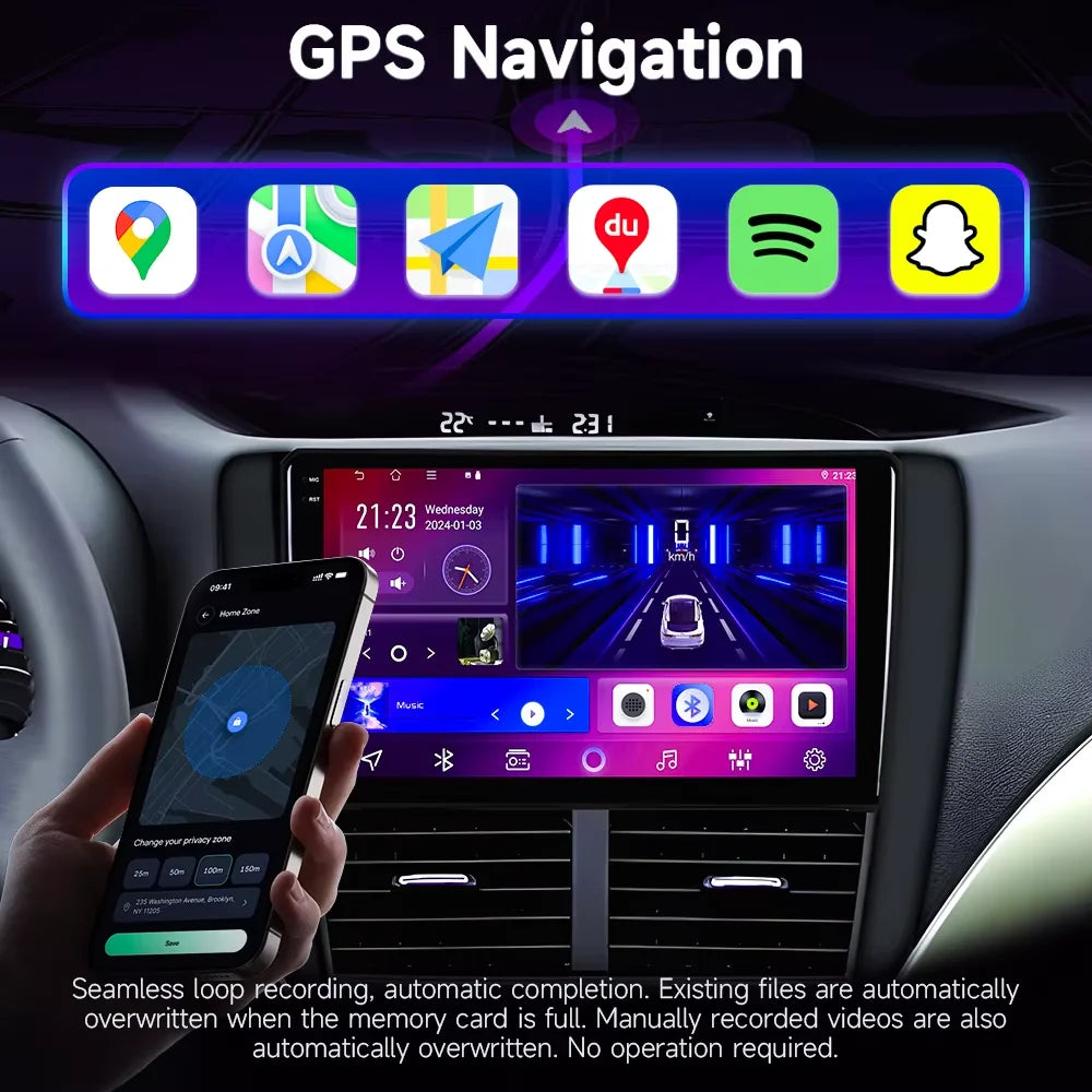 7'' Android 16 Auto Radio For Fiat Linea Punto evo 2012-2015 GPS WIFI Carplay Auto 4G Radio Stereo Multimedia Player Bluetooth