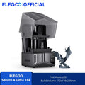 ELEGOO SATURN 4 ULTRA 16K Resin 3D Printer with AI Print Monitoring High Speed Printing Size 8.33 × 4.66 × 8.66 Inches