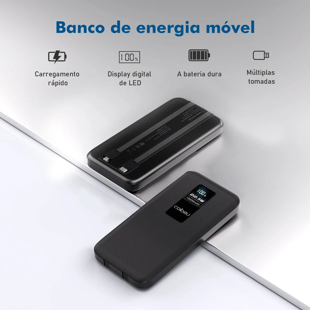 Power Bank, Power Bank 10000Mah, Power Bank, Portable Power Bank, Portable Battery, Rechargeable Batteries, Coibeu, 23W