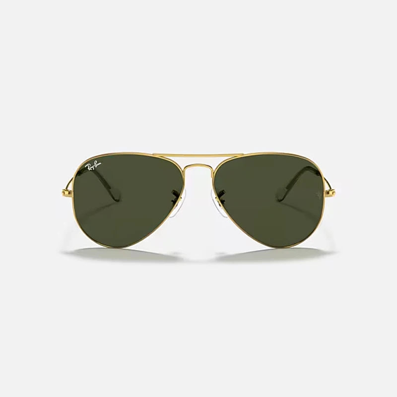 Rayban original Classic 3025 Aviator Pilot Shaped Gradient Sunglasses with Glass Lenses Unisex Eyewear in box