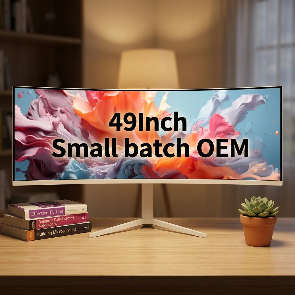 49-Inch 4K 5K Kvm 165Hz 32:9 Curved Gaming Desktop Monitor With Speaker Rapid Transportation OEM