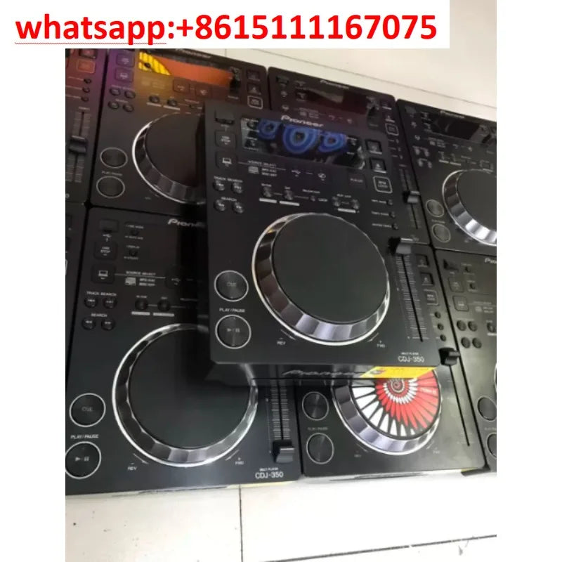 Pioneer CDJ-350 & DJM-350 DJ Set (2 players + 1 mixer), 95% new condition