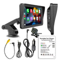 BQCC 7inch Car Radio Multimedia Video Player Wireless Carplay And Wireless Android Auto Touch Screen Sun Visor 5300