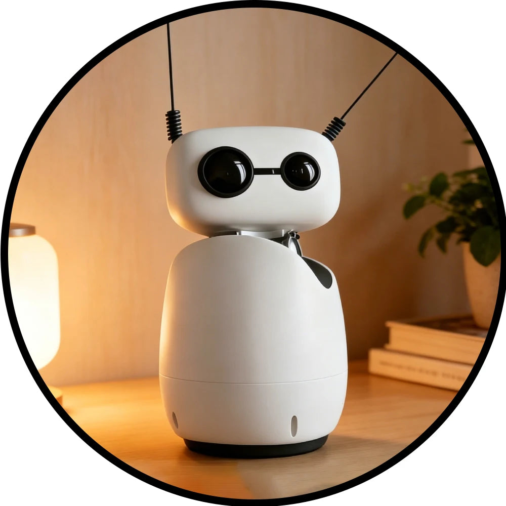Hugging Face Reachy Mini Smart Robot Human-computer Interaction Robot Creative Programming Artificial Intelligence Precious Gift