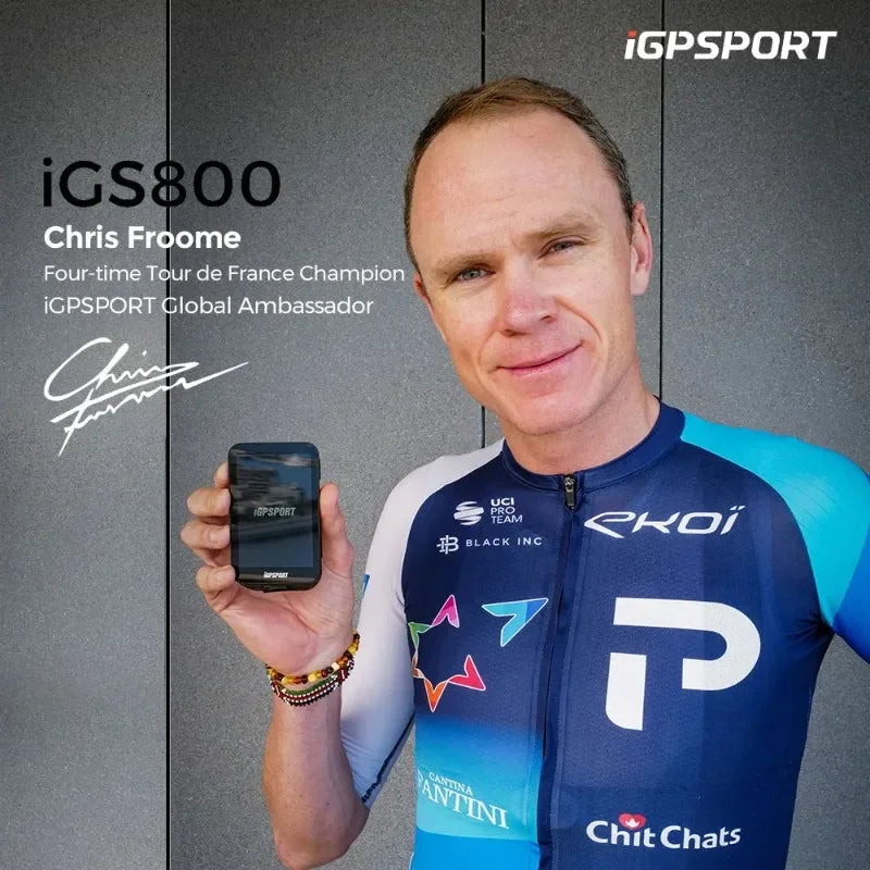 iGPSPORT  iGS800 Touchscreen Bike Computer Smart Cycling Navigation GPS Bike Computer