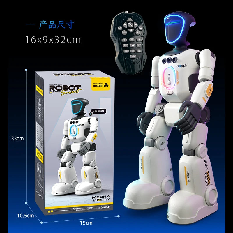 Intelligent Remote Controll Robot Smart Intelligent Dancing RC Robot for Children RC Robot Toy Gift for Kid R40