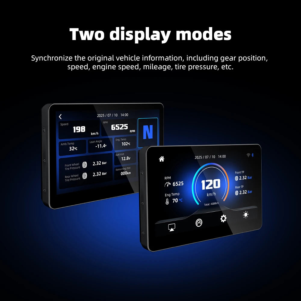 EKIY 6.2" GPS Motorcycle Navigation Wireless CarPlay Moto Android Auto For BMW R1200GS R1250GS F800 F900 S1000XR For WonderWheel