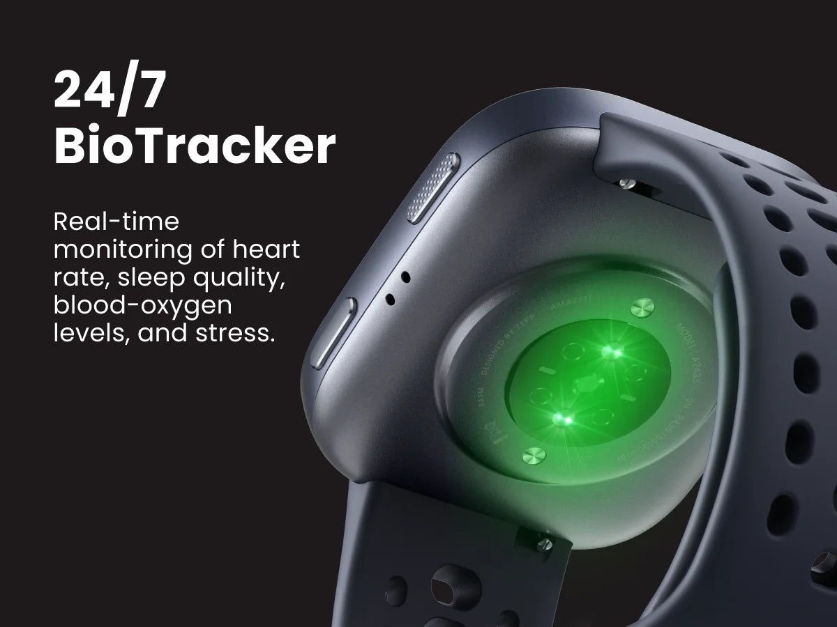 Novo Produto 2025 Amazfit Bip 6 Smartwatch relógio inteligente 1.97 "display 14 dias bateria 140 modos de treino gps smartwatch
