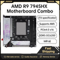 TOPC AMD Ryzen 9 7945HX Mini ITX Motherboard CPU Combo DDR5 PCIe 4.0 x16 Dual M.2 2.5G LAN Gaming PC DIY Board