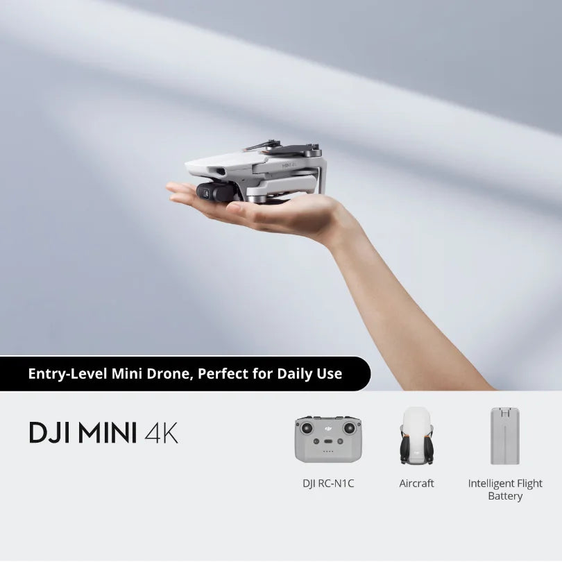 Brazil Stock DJI Mini 4K Done 4K/30fps Video 10km Video Transmission Stable Hovering Return to Home QuickShots Panorama