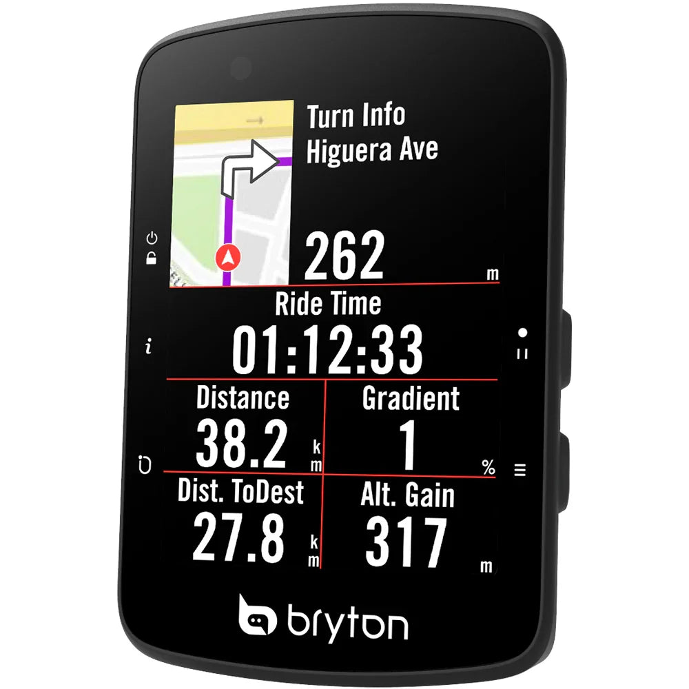 Bryton Rider 650 2.8 inch Light Sensor Color Touchscreen Bike Computer Cilmb Challenge Function Key Button Bicycle Computer