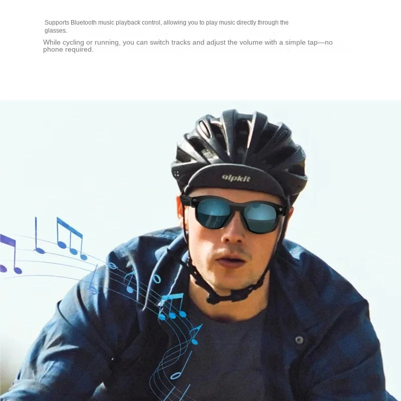 High Definition Images Stereoscopic Sound Effects AI Translation Without Shaking Intelligent AI Camera Glasses New Model 2026