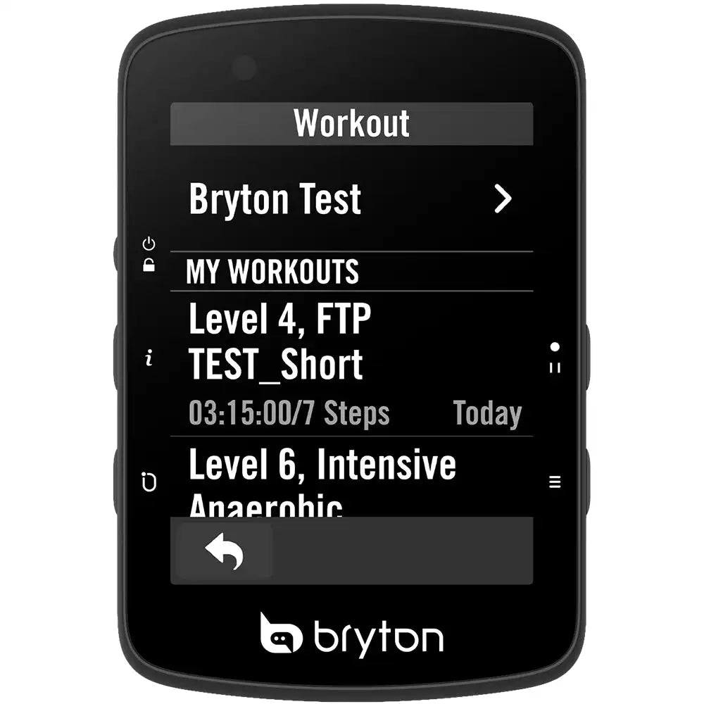 Bryton Rider 650 2.8 inch Light Sensor Color Touchscreen Bike Computer Cilmb Challenge Function Key Button Bicycle Computer