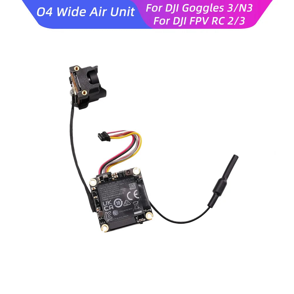 O4 Wide Air Unit For FPV Remote Controller 3 159° Wide Angle 1/2 inch CMOS O4 Digital Image Transmission For DJI Goggles3