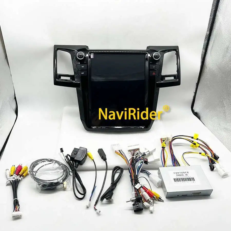 12.1inch Android 15 Car Video Player Radio For TOYOTA Fortuner HILUX Revo 2005-2014 Stereo Carplay GPS Multimedia Head Unit