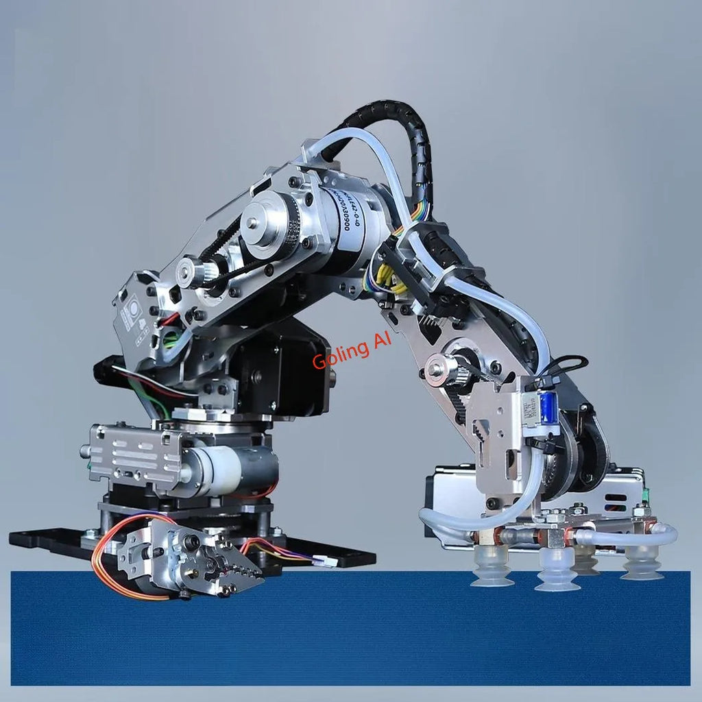 24D Industrial Robot Arm 4-Axis Stepping Mechanical Arm High Precision Planetary Reduction Motor For Gcode Programmable Robot