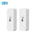 Tuya Wifi/Zigbee Temperature And Humidity Sensor Indoor Thermometer Smart Life Control For Home Work With Alexa Google Assistant