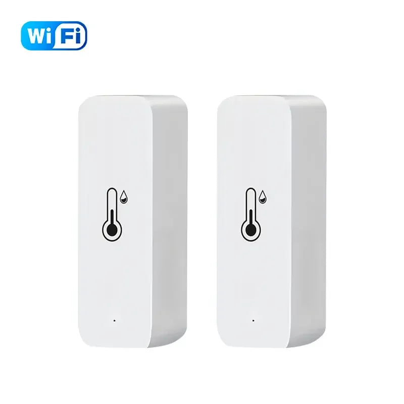 Tuya Wifi/Zigbee Temperature And Humidity Sensor Indoor Thermometer Smart Life Control For Home Work With Alexa Google Assistant