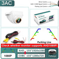 GreenYi AHD 1080P Rear View Camera360 Degree Adjustable Fisheye Lens Full HD Night Vision Vehicle Front/Side/Rear View Camera