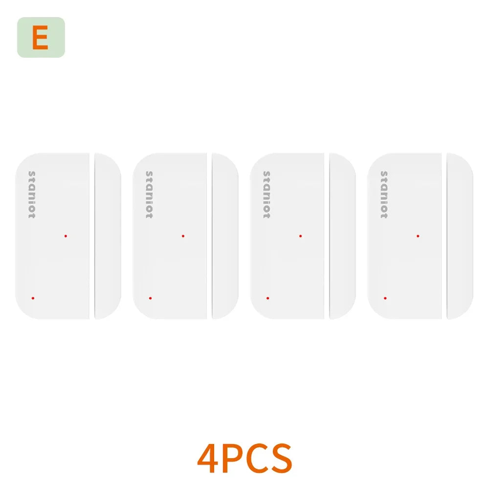 500m Transmission Distance 7 Inch GSM LoRa Staniot Version Security Alarm System Tuya WiFi 4G Smart Home Burglar Alarm Kit Home