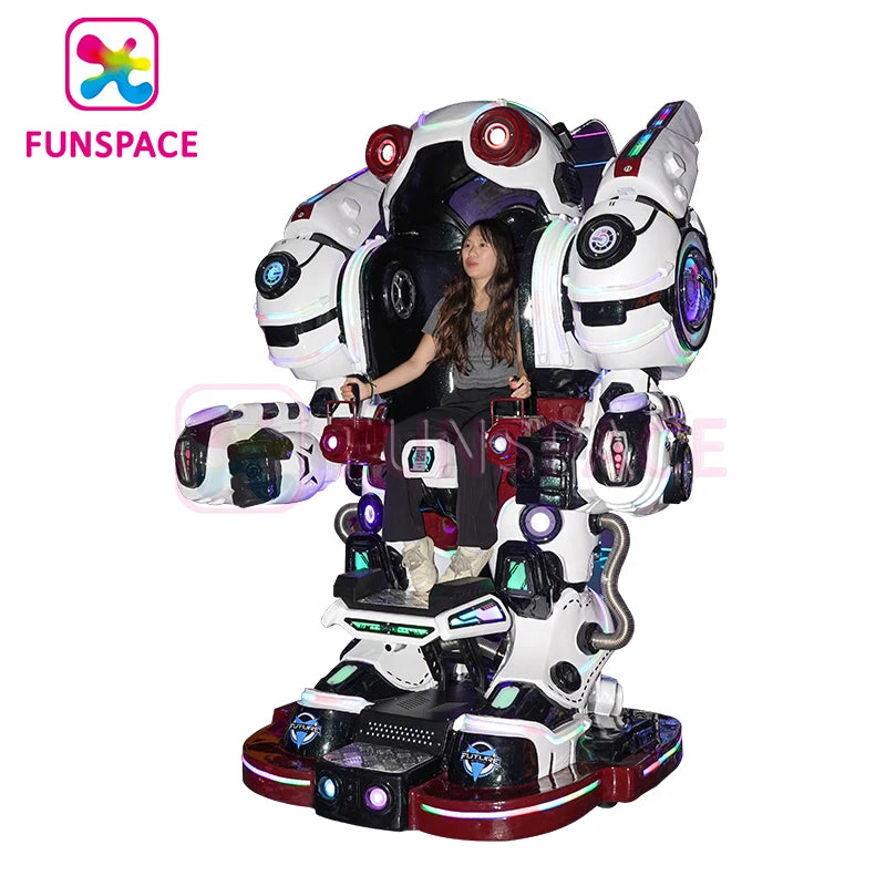 Amusement Theme Park Entertainment Games Other Amusement Park Products Humanoid Robots Children Shopping Mall Walking Robot Ride