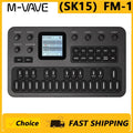 M-VAVE（SK15）FM-1 Synthesizer, Portable Handheld Sound Source, 128 Presets, Built-in Speaker, Battery Powered