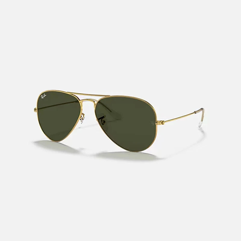 Rayban original Classic 3025 Aviator Pilot Shaped Gradient Sunglasses with Glass Lenses Unisex Eyewear in box