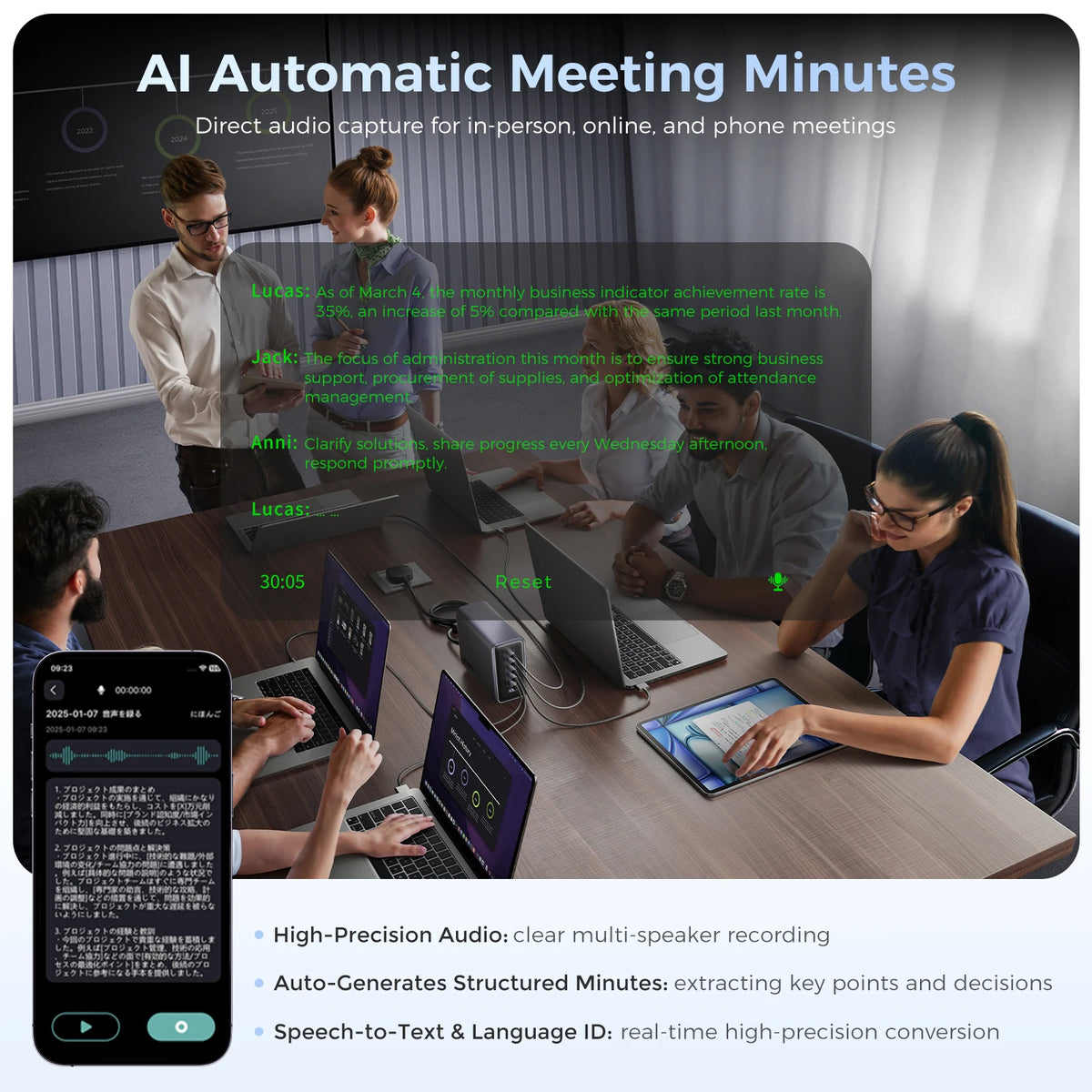 Domars AR Smart Glasses with Display Screen Built-in HD Camera Ring Control AI HUD Privacy Teleprompter Glasses 268-Language
