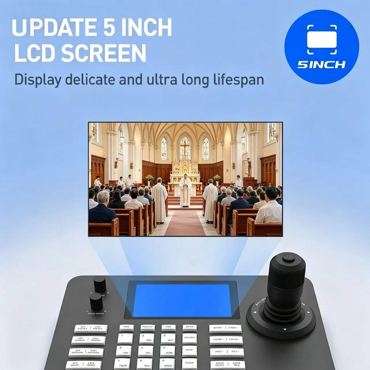4K NDI 1pc-10pcs PTZ Camera SDI HDMI POE USB 20 Zoom Video Conference Camera for Church Business Meeting 1PC Controller Keyboard