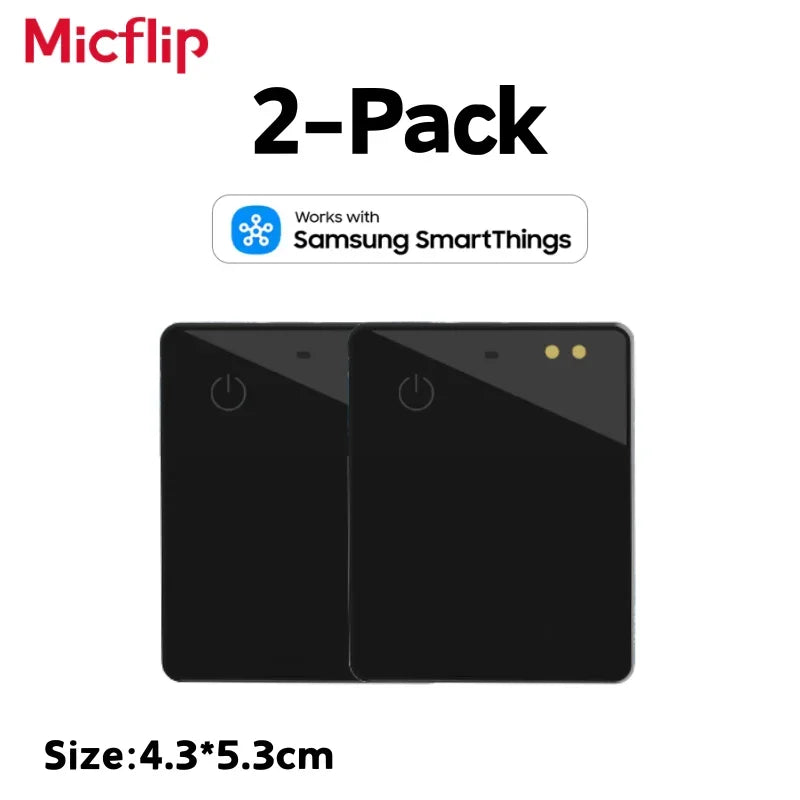 Bluetooth Wallet Tracker Card for Samsung Galaxy Smart Tag GPS Locator Item Finder Works with Samsung SmartThings