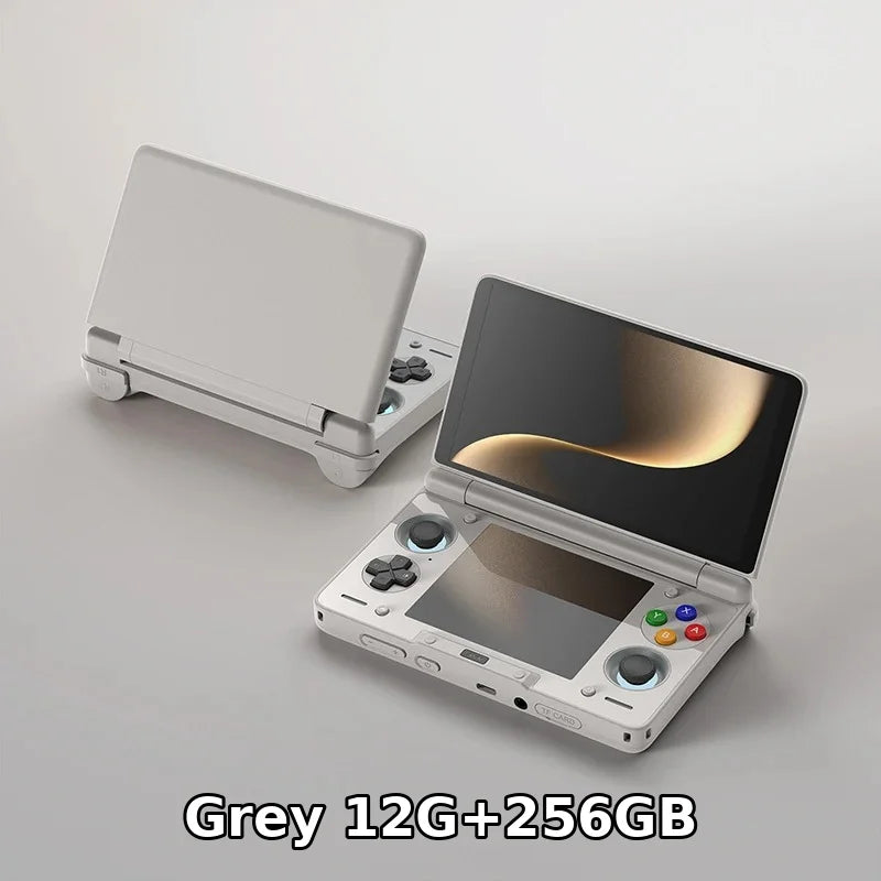 AYN Thor Handheld Game Console Dual Screen Flip 6 OLED 120 HZ 1080*1920 Screen SD 8Gen 2nd Version 16GB+1t Handheld Game Player