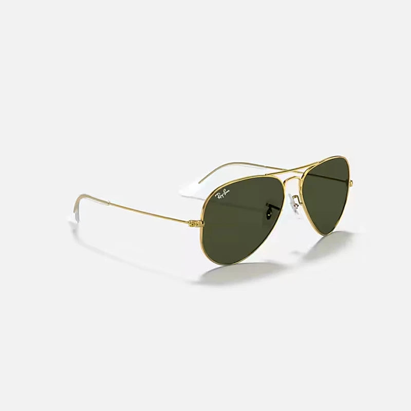 Rayban original Classic 3025 Aviator Pilot Shaped Gradient Sunglasses with Glass Lenses Unisex Eyewear in box