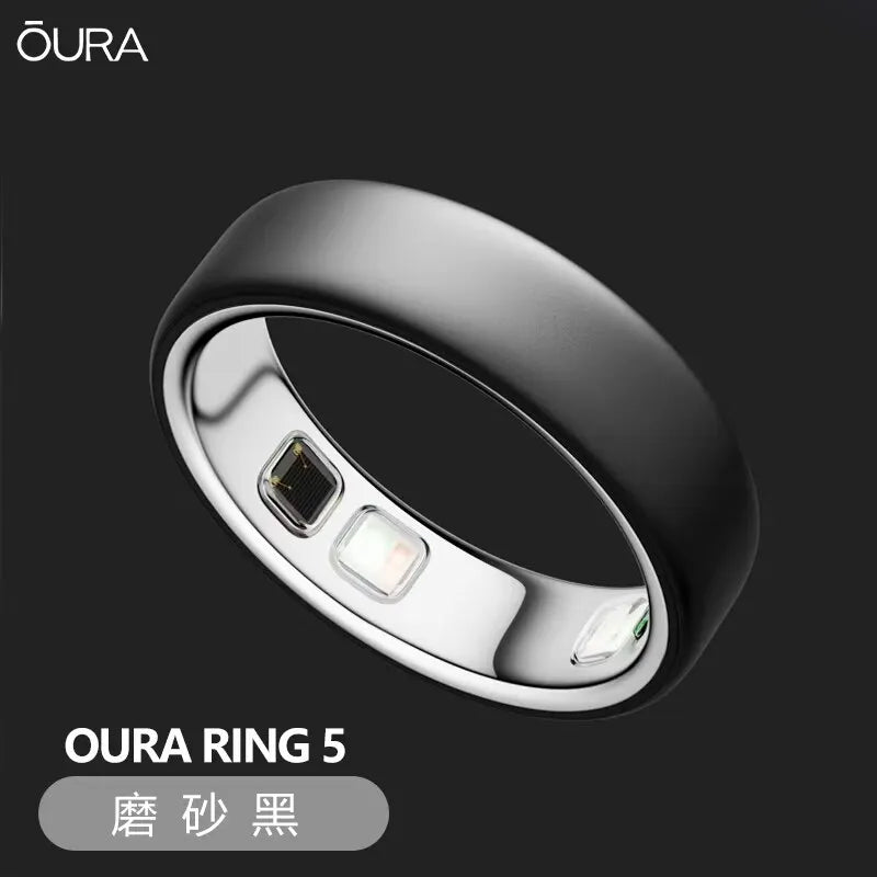 Oura Ring 5 Smart Ring Sleep Quality Monitoring Motion Monitoring Compact Lightweight Long-Lasting Battery Life for Ideal Gift