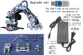 24D Industrial Robot Arm 4-Axis Stepping Mechanical Arm High Precision Planetary Reduction Motor For Gcode Programmable Robot