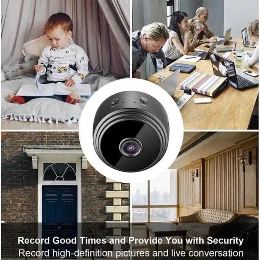 Kit 4 Cameras De Segurança HD Com Conexão App Visão Noturna E Detecção De Movimento Proteção Residencial E Comercial