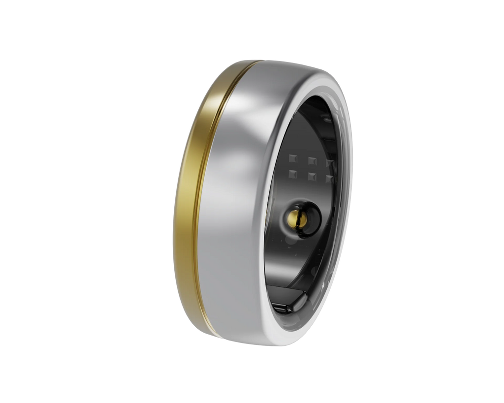 2026 Smart Ring Ecg With App Nfc Charging Case Smart Ring Titanium for Women Health Iphone Ios