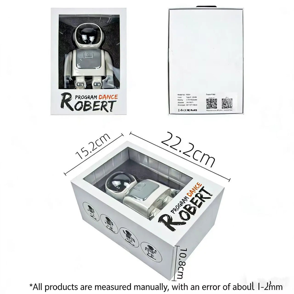 Dance Robert Robot Dancing Robot Intelligent Programming Bluetooth Sound Space Robot Kids Toys Gifts
