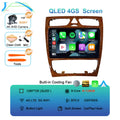 Android16 For Mercedes Benz C Class W203 C200 C320 C350 CLK W209 2002 - 2005 Car Stereo Multimedia Video Player Car Radio NO DVD