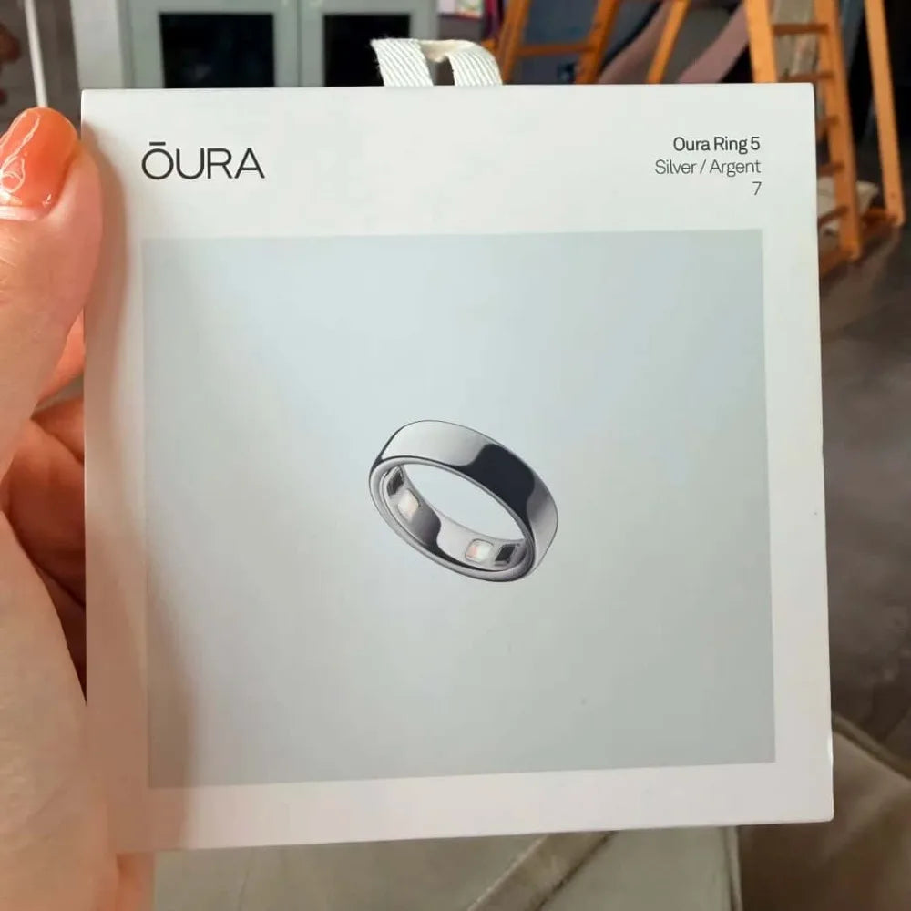 Oura Ring 5 Smart Ring Sleep Quality Monitoring Motion Monitoring Compact Lightweight Long-Lasting Battery Life for Ideal Gift