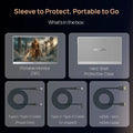 [NEW]ARZOPA 16.1inch 180Hz 2.5K 107% SRGB Portable Monitor Space Grey with Storage Bag Z3FC For PS4/5 Steam Deck Switch PC Mac