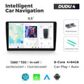 DUDUAUTO DUDU3/4/5/6/7 9.5/10.36inch Android 13 Car Radio Multimedia Player Intelligent System universal For Toyota Kia Hyundai