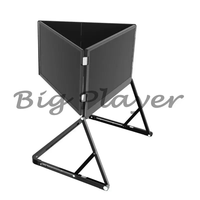 Computer Tri-fold Monitor 15.6 Inches, High Color Gamut Laptop Extended Quad Screen