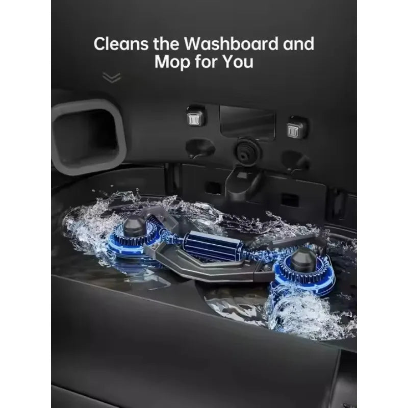 Airo X50 Ultra Robot Vacuum Cleaner 25000Pa Strong Suction Self-Cleaning Auto-Empty Station Wet Dry Mop Home Hotel Floor Washer