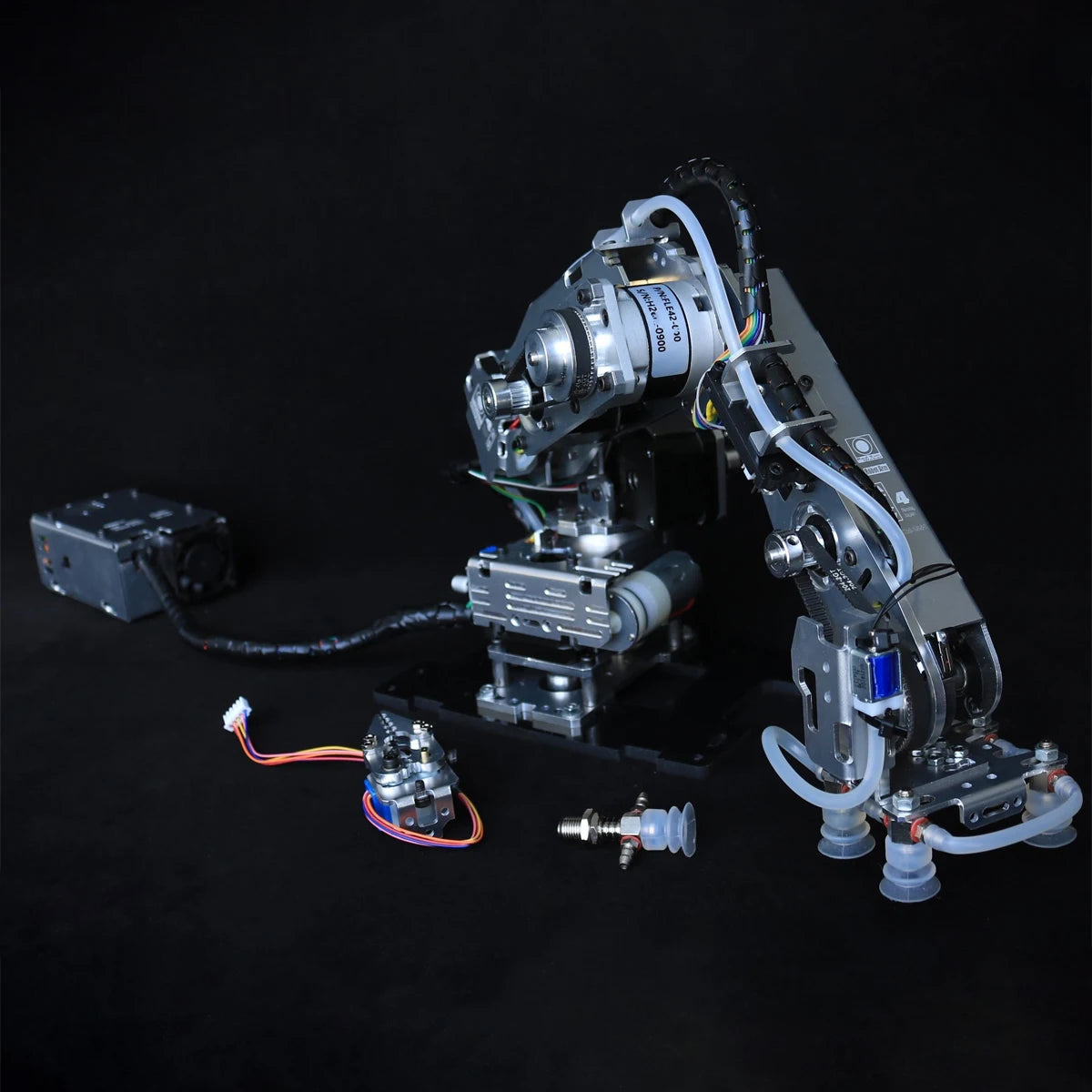24D Industrial Robot Arm 4-Axis Stepping Mechanical Arm High Precision Planetary Reduction Motor For Gcode Programmable Robot
