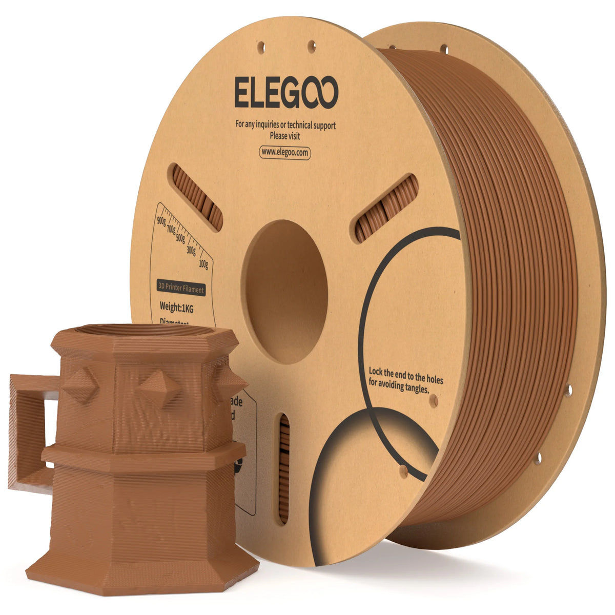 ELEGOO 1.75mm PLA Filament 1kg Plastic 3D PLA for 3D Printer Consumables Material for FDM 3D Printer NEPTUNE 3 PRO